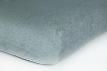 PRZEŚCIERADŁO FROTTE Z GUMKĄ 140x200 SZARE