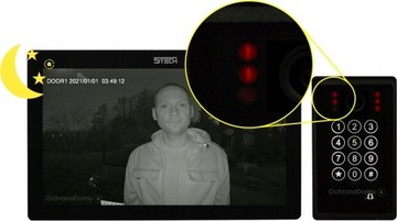 НАБОР МОНИТОРА ДЛЯ ВИДЕОДОМОФОНА 8