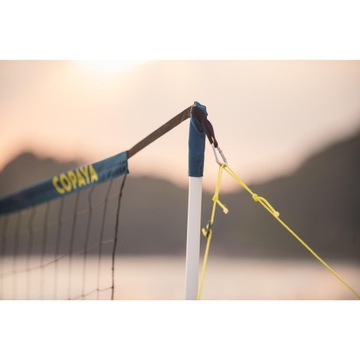 Copaya Zestaw do siatkówki plażowej słupki, siatka