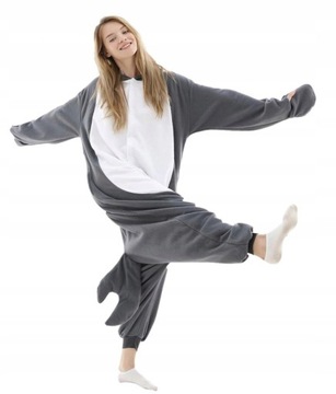 Piżama Onesie KIGURUMI Rekin Shark