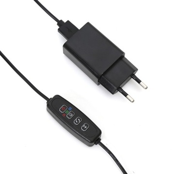 Лампа освещения для выращивания цветочных растений 24 светодиода 3 Вт Таймер