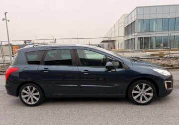 Peugeot 308 I SW Facelifting 1.6 VTI 120KM 2013 Peugeot 308 FAMILY PanoramicznyDach 1.6i 120ps Bezwypadkowy Serwisowany TOP, zdjęcie 7