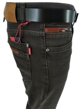 SPODNIE JEANSOWE MĘSKIE PROSTE BM047 W37 94-96CM
