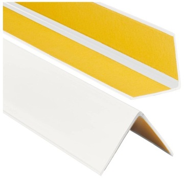 KĄTOWNIK PCV 50x50 Listwa Narożna BIAŁA 100cm Narożnik Ochronny