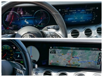 Mercedes Klasa E W213 2022 Mercedes E300de 306ps 4matic Hak Blis Skóra Virtual Webasto Kamera Ambiente, zdjęcie 24