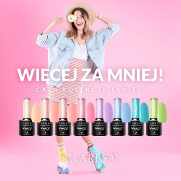 КЛАРЕСА ЛЕНДЕНЦЫ ​​8 шт. ПАСТЕЛЬНЫЙ ГИБРИДНЫЙ ЛАК ДЛЯ НОГТЕЙ НА ВЕСНУ