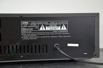 ДЕКА-РЕКОРДЕР AIWA AD-WX777 ВЫГОДНОЕ ПРЕДЛОЖЕНИЕ