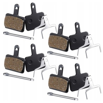 4X ПОЛУМЕТАЛЛИЧЕСКИЕ ВЕЛОСИПЕДНЫЕ ТОРМОЗНЫЕ КОЛОДКИ ДЛЯ DEORE TEKTRO SHIMANO