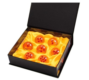 DRAGON BALL Z НАБОР ХРУСТАЛЬНЫХ ШАРИКОВ ДРАКОН 7 ШТ. ПОДАРОК ​​В МАГАЗИНЕ ГОКУ