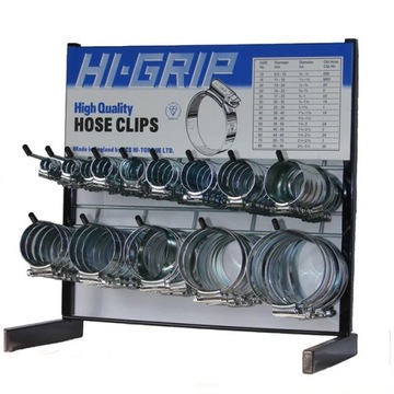 Хомут червячный Hi-Grip 17-25, в упаковке 10 шт.