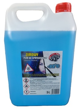 ZIMOWY PŁYN DO SPRYSKIWACZY -22 C 5 L