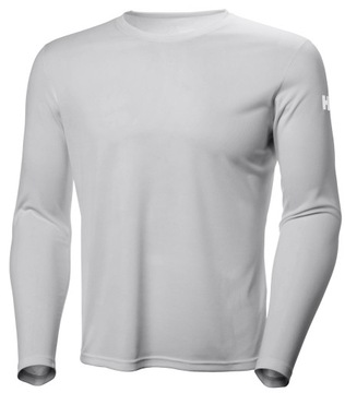 Koszulka Techniczna Helly Hansen Tech Crew LS, rozm XXL, kolor jasnoszary
