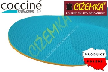 WKŁADKI PIANKOWE MATERIAŁOWE BIEGANIA BUTÓW 36/39