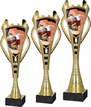 Puchary Statuetki HANDBALL PIŁKA RĘCZNA - komplet 3 sztuki + grawery