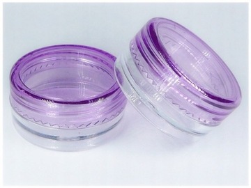 50шт КОНТЕЙНЕРЫ 3г 3мл БАНКИ фиолетовый контейнер