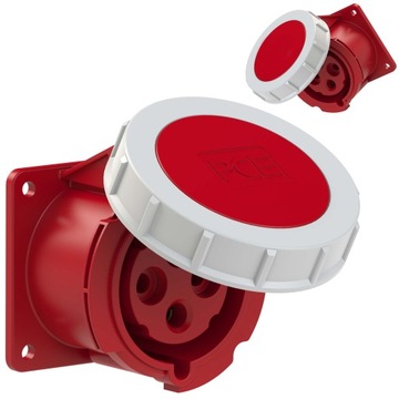 Gniazdo tablicowe proste POWER TWIST 32A IP67 400V