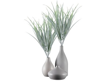 SZTUCZNE KWIATY LIŚCIE TRAWA SZTUCZNA BUKIET FEJKA BIELONA STROIK FLORET