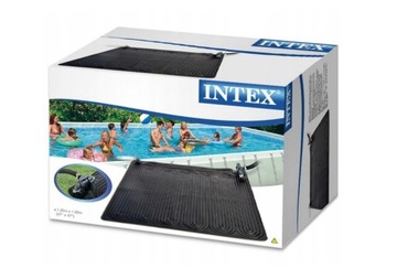 СОЛНЕЧНЫЙ КОВРИК ДЛЯ НАГРЕВА ВОДЫ INTEX 120x120CM КОВрик С НАГРЕВАНИЕМ ДЛЯ БАССЕЙНА