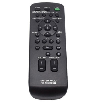PILOT DO SONY CMT-HX70BTR CMT-MX500I CMT-BX50BTI RM-AMU009