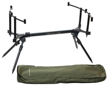 Подставка для карповой удочки, 2 сигнализатора, 2 свингера