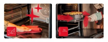 Комбинированный электрический духовой шкаф Amica ED3765171W + газовая варочная панель PGA6100APW