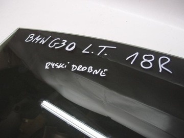 ОКНО ДВЕРИ ЗАДНЕЕ СЛЕВА, BMW 5 G30 2018