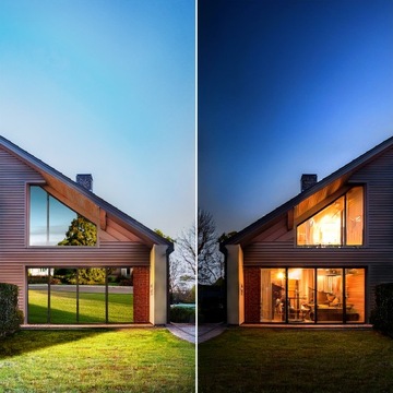 Folia Statyczna Lustro Weneckie Wewnętrzne Na Okna Szyby Rolka 75x500cm DIY