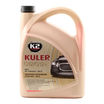 Płyn do chłodnic KULER K2 G12 czerwony -35C 5L