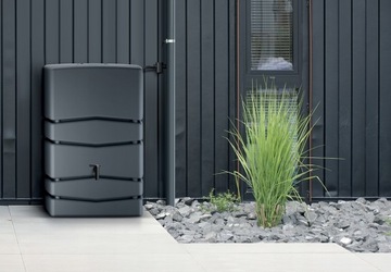 Zbiornik na deszczówkę AQUA TOWER Beczka 350l Pojemnik na wodę