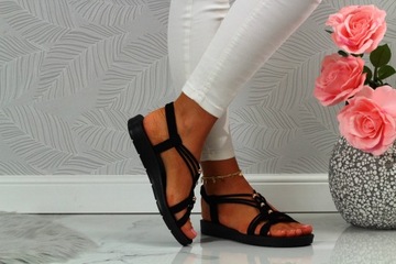 ЖЕНСКИЕ ЛЕТНИЕ САНДАЛИИ С ПЛОСКОЙ НИЗКОЙ