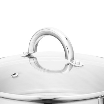 Соковыжималка из нержавеющей стали, кастрюля 8 л, Altom Design + набор стаканов