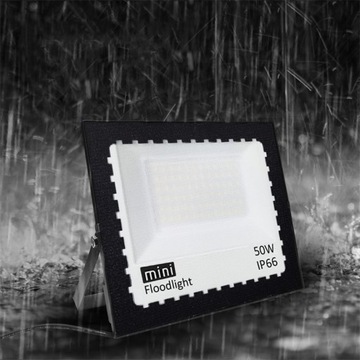 ГАЛОГЕННЫЙ СВЕТОДИОДНЫЙ ПРОЖЕКТОР 50ВТ ТОНКИЙ НАРУЖНЫЙ РАБОЧИЙ, ЭКОНОМИЧНЫЙ ДЛЯ СКЛАДОВ