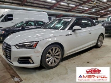 Audi A5 F5 2018 Audi A5 Coupe 2018r., Premium Plus, 2L, od ubezpieczalni 2.0 Benzyna 255KM