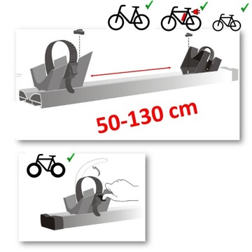 Полноценное крепление для велосипедов на крыше на 3 велосипеда.