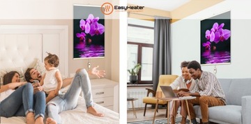 EasyHeater Инфракрасная нагревательная панель с регулятором орхидеи 430 Вт