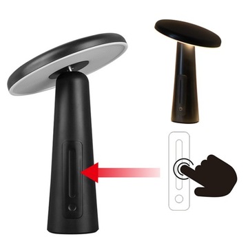 lampa stołowa led bezprzewodowa sterowanie dotykowe mushroom Lampa nocna