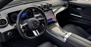 Mercedes Klasa C W206 Limuzyna 1.5 180 170KM 2025 Mercedes-Benz Klasa C AMG Line CarPlay Android Auto Martwe Pole Kamera Sal, zdjęcie 8