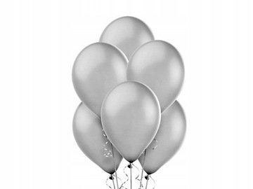 BALONY LATEKSOWE szare 100szt balon szary