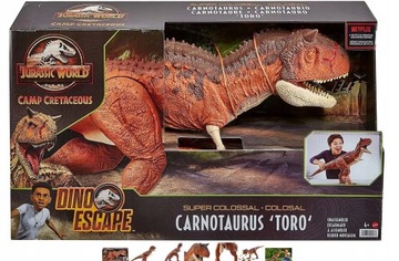 JURASSIC WORLD 99CM MEGA GIGANT CARNOTAURUS TORO