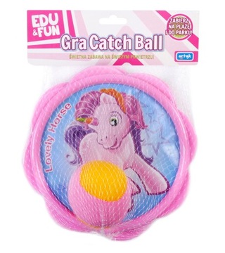 ИГРА на липучке CATCH BALL, ЕДИНОРОГ, ЛОШАДЬ