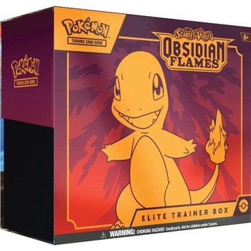 karty POKEMON Elite Trainer Box OBSIDIAN FLAMES