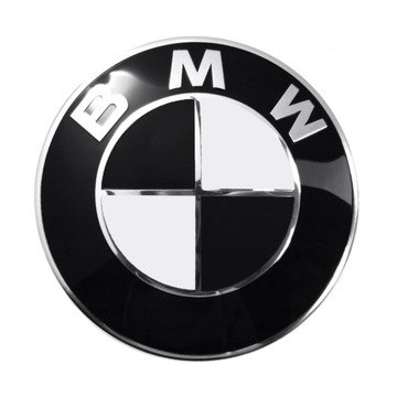 BMW ZNAK ZNAKY LOGO NA KRYT ZADNÍ 74MM E46 E90 E60 X1 X3 X5 F34