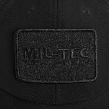 Czapka taktyczna z daszkiem Mil-Tec SoftShell Baseball Cap czarna