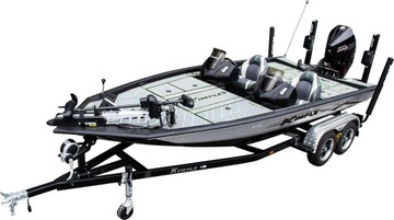 Wędkarska łódź aluminiowa Kimple model K 185 - Pro