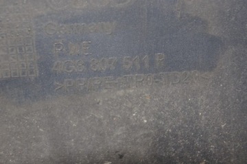 Задний бампер Audi A7 Краска LY1P 4G8807511R