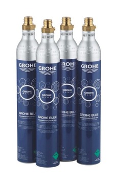 ZESTAW STARTOWY 4 SZTUKI GROHE BLUE BUTLE CO2
