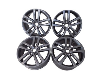 5G0601025AF KOMPLET ORYGINALNYCH ALUFELG 7,5JX18H2 5X112 ET51 VW GOLF VII