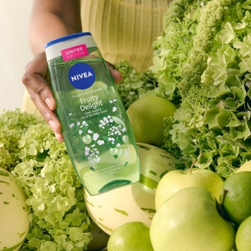 NIVEA FRUITY DELIGHT Żel pod prysznic damski 250 ml + EXOTIC FEELING 250ml