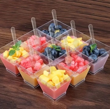 SPACE чашки 1 контейнеры для закусок FINGERFOOD десерты 90мл 24 шт.