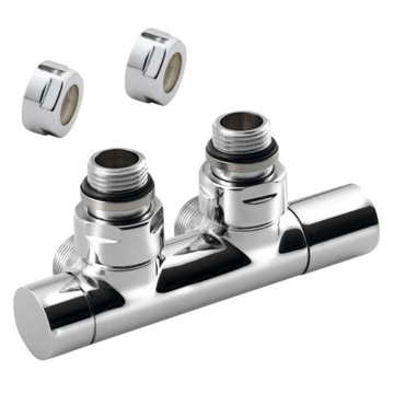 Sapho TWIN zestaw przyłączeniowy zespolony 50 mm
